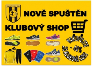 NOVÝ KLUBOVÝ SHOP